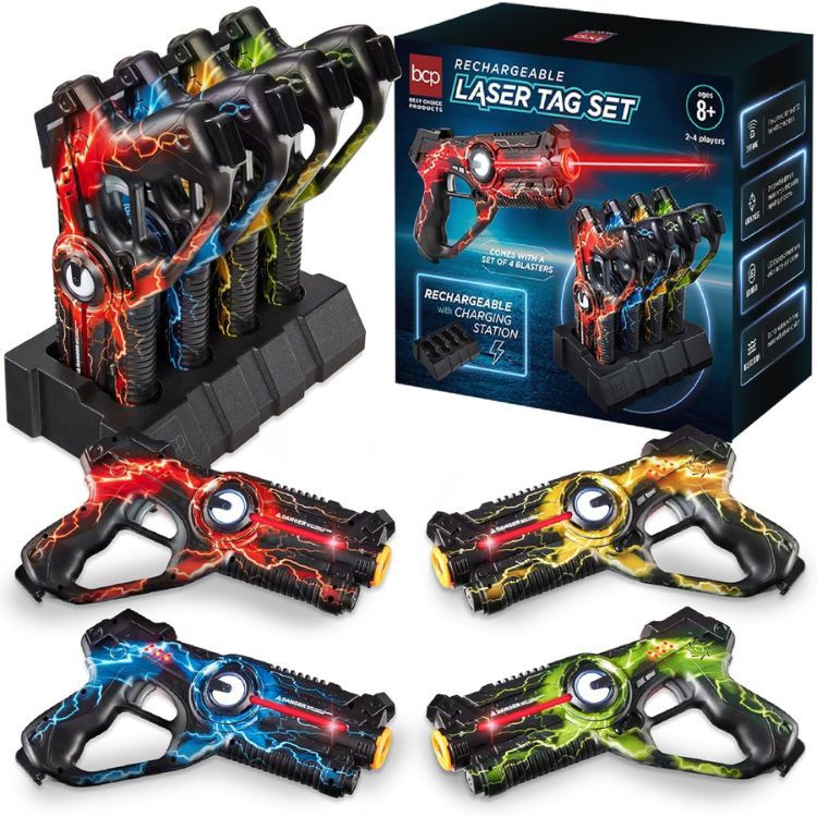 Best Choice Products Rechargeable Infrared Lazer Tag Set
