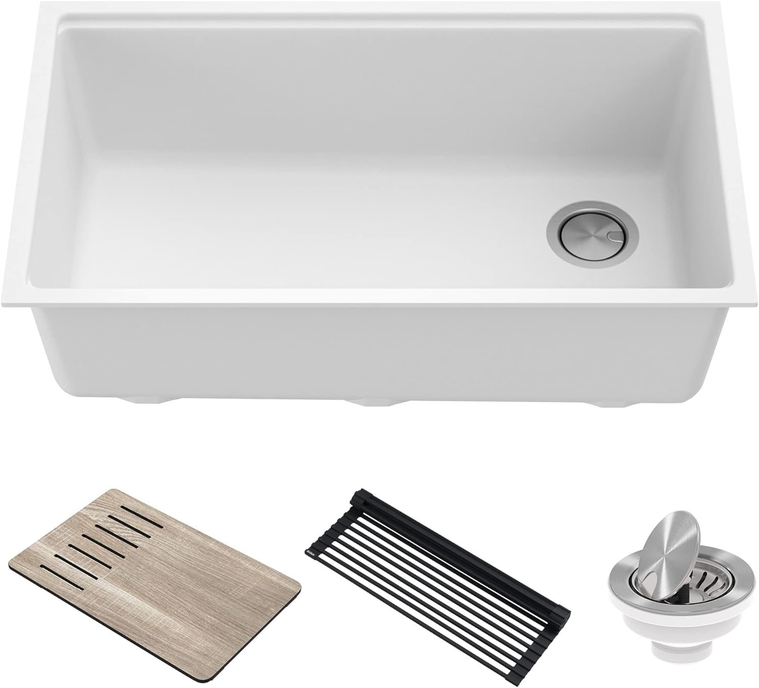 Kraus Bellucci Workstation 32-inch Undermount Kitchen Sink