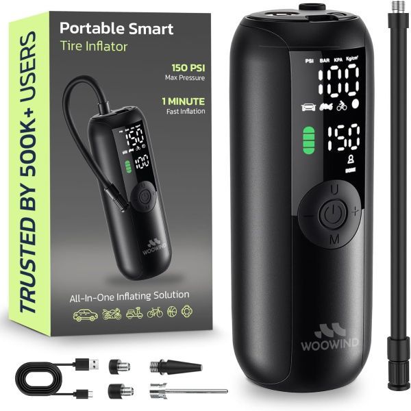 Woowind LP1 Bike Pump Portable Air Compressor