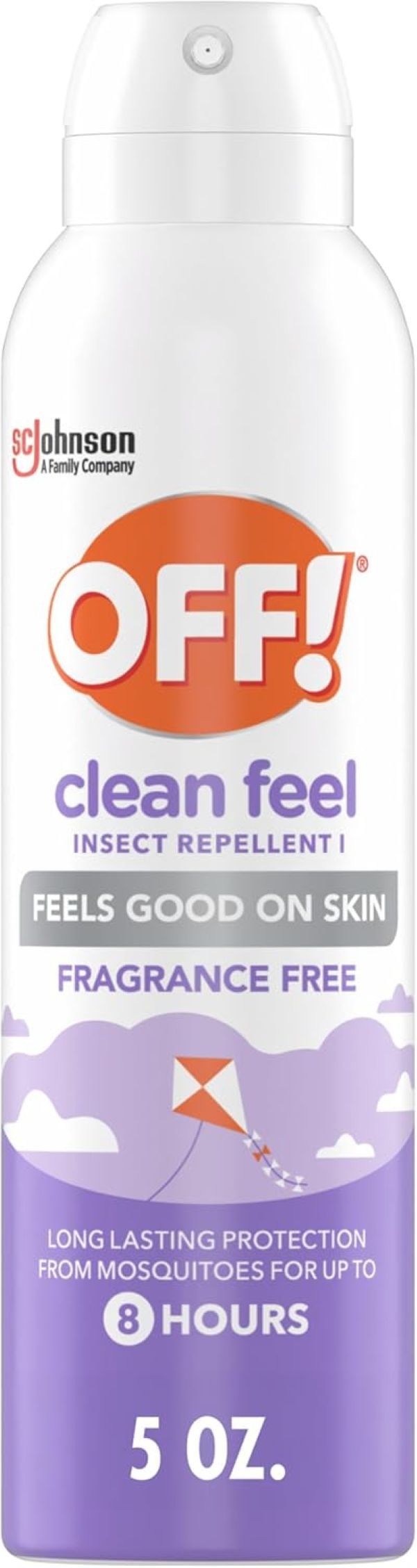 OFF! Clean Feel Insect Repellent Aerosol with Picaridin