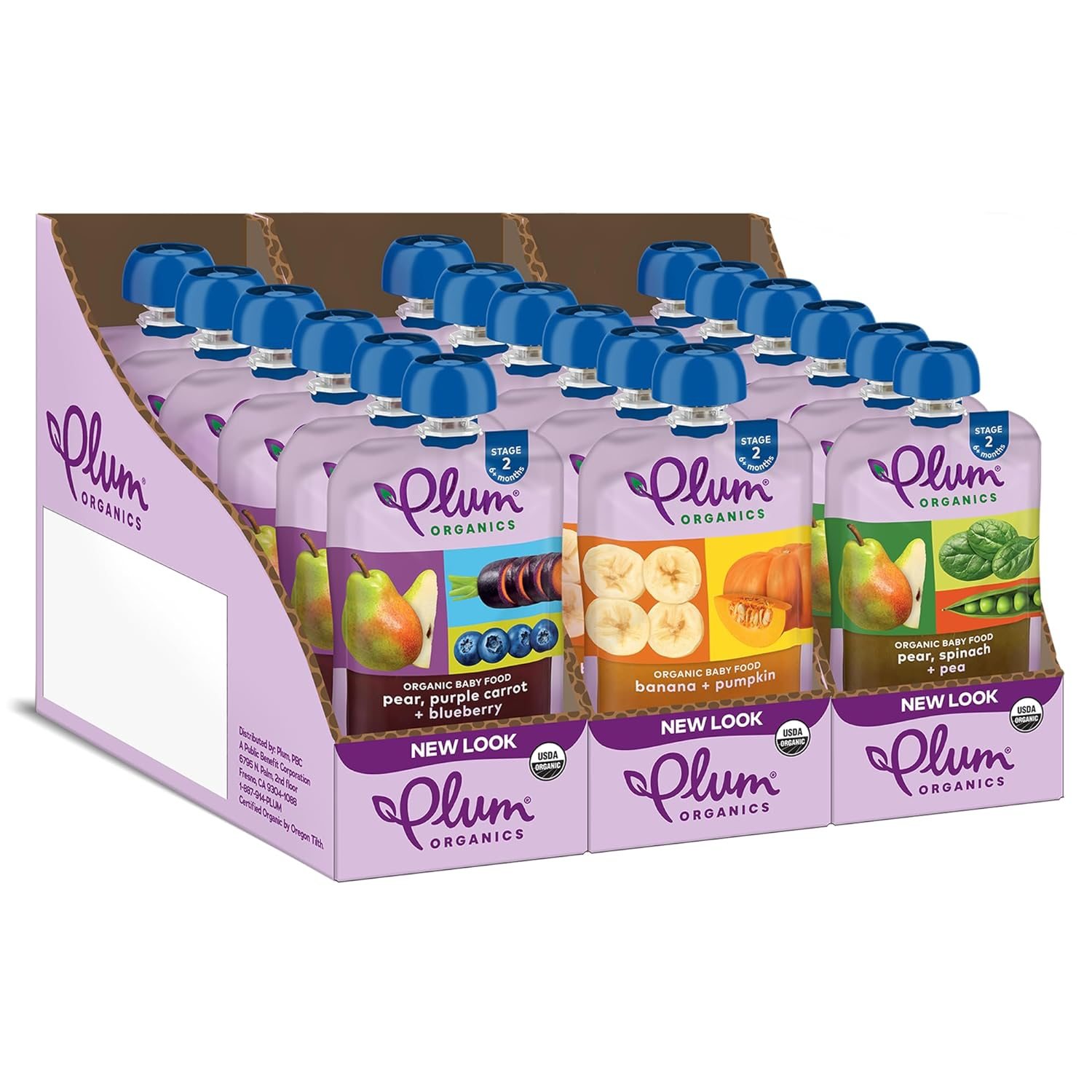 Plum Organics Stage 2 Organic Baby Food
