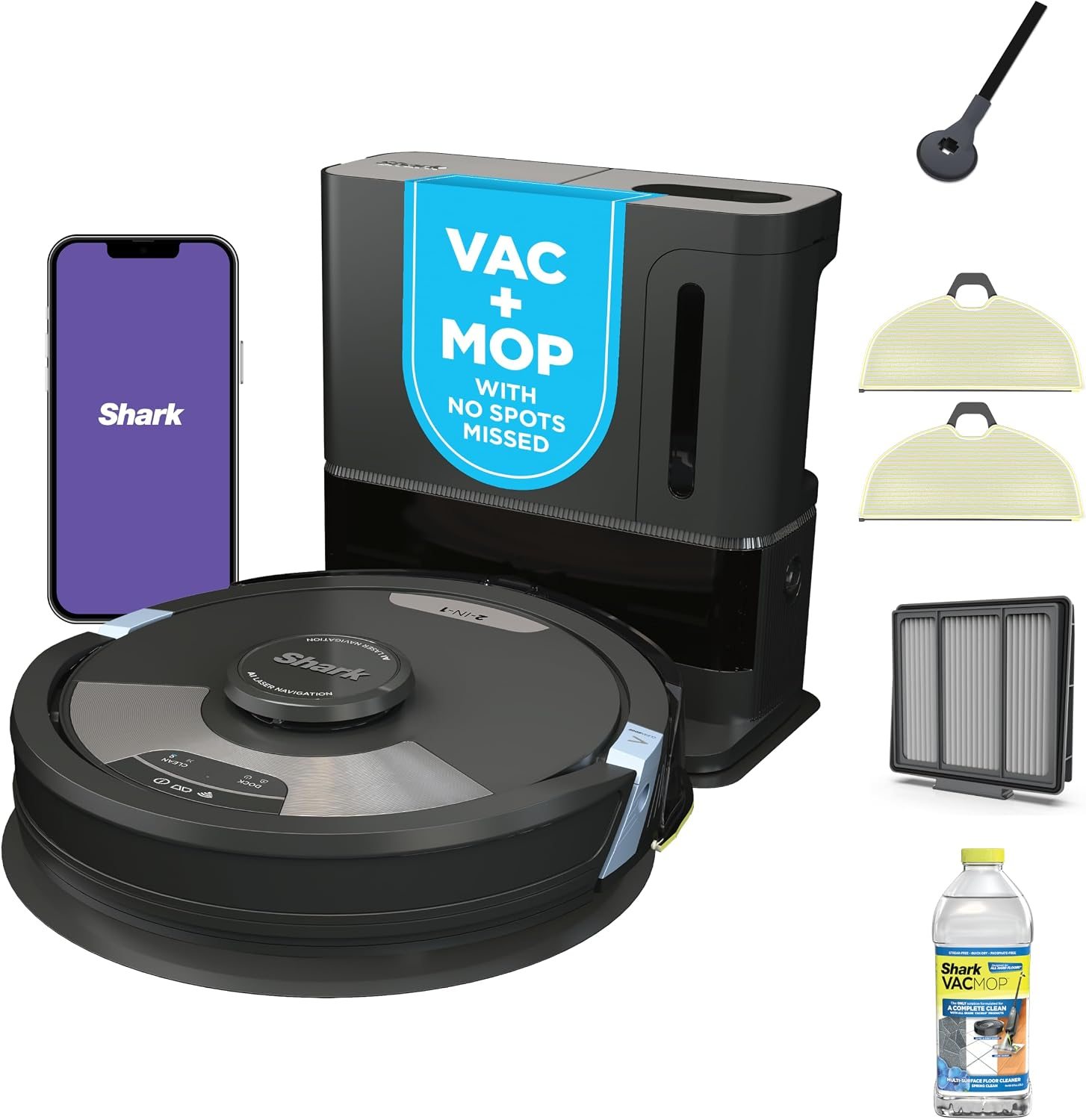 Shark AV2610WA Matrix Plus Robot Vacuum &amp; Mop Combo