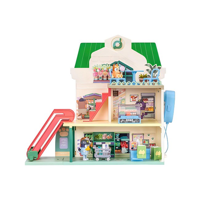Bluey Bluey and Bingo Supermarket Playset
