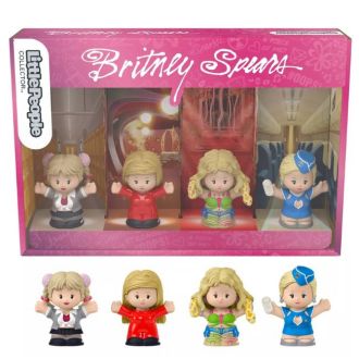 Fisher-Price Little People Collector Britney Spears Figures - 4pk