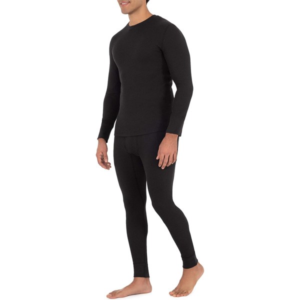 Fruit of the Loom Men's Recycled Premium Waffle Thermal Underwear