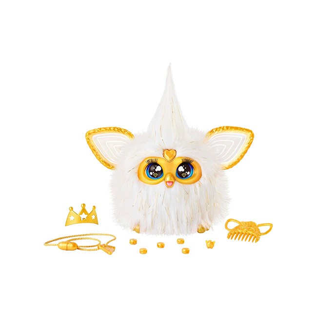 Furby Gold Glam Interactive Plush