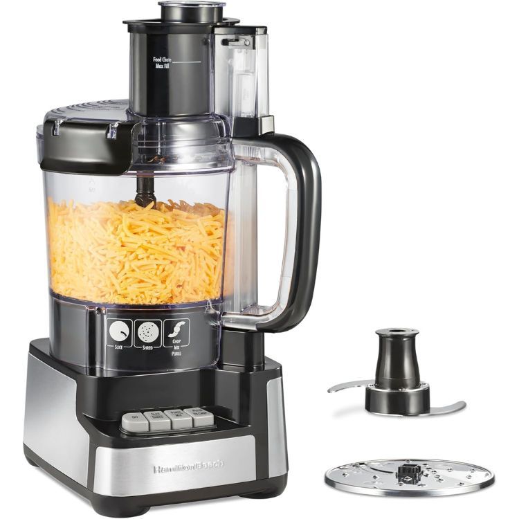 Hamilton Beach 12 Cup Stack & Snap Food Processor