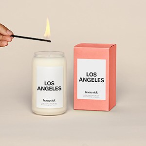 Homesick Los Angeles Premium Scented Candle