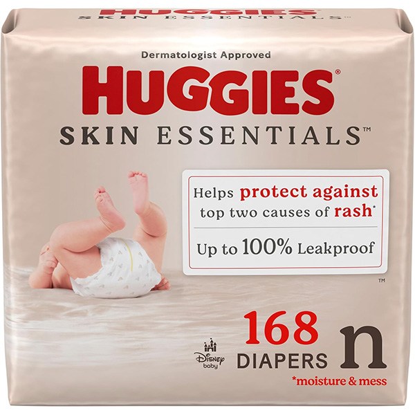 Huggies Skin Essentials Newborn Diapers