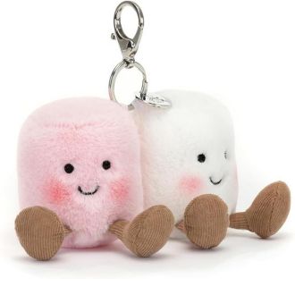 Jellycat Amuseables Pair of Marshmallows Bag Charm