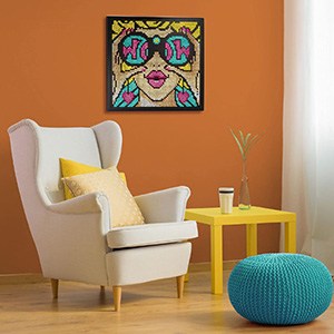 Lite-Brite Wall Art POP Wow