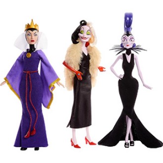 Mattel Disney Villains Fashion Dolls