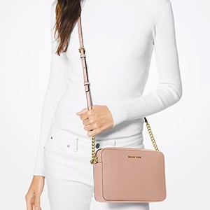 Michael Kors Leather Jet Set East West Crossbody