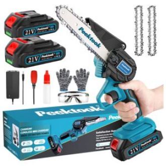 Peektook Mini Electric Cordless Chain Saw