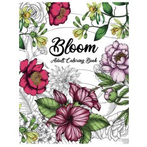 Prism Press "Bloom" Adult Coloring Book
