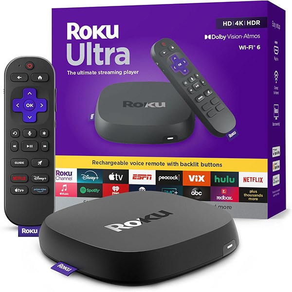 Roku Ultra 2024 - Ultimate Streaming Player - 4K Streaming Device
