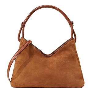 Staud Valerie Suede Shoulder Bag