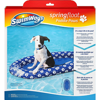 SwimWays Paddle Paws Spring Float Dog Raft