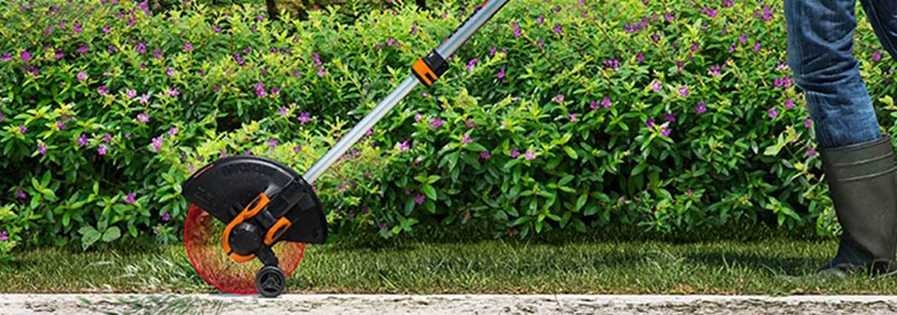  WORX WG163.10 GT 3.0 20V PowerShare 12 Cordless String  Trimmer & Edger (Batteries & Charger Included) : Patio, Lawn & Garden