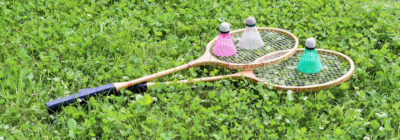 Best High-Quality Badminton Pro complete badminton set, with aluminum  poles, rackets and birdies
