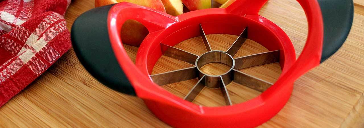 Progressive Prepworks Thin Apple Slices Slicer Corer Cut Sections