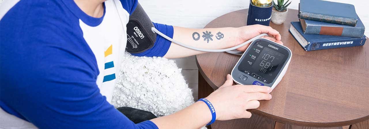 Greater Goods Premium Digital Bluetooth Blood Pressure Monitor for Home Use  with Comfortable Upper Arm Cuff, Multicolor Large Screen, Designed in St.