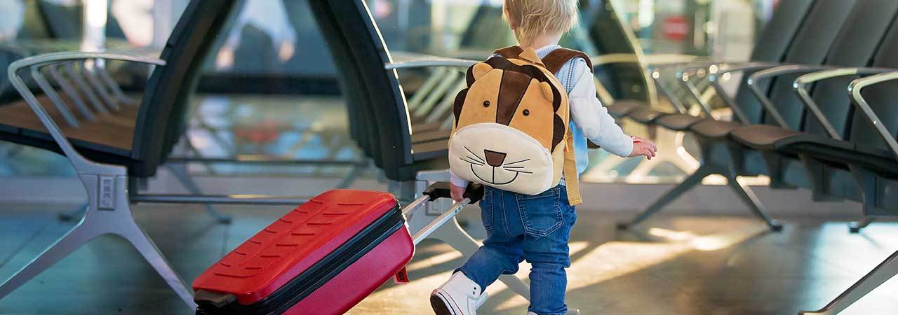 Redbaker 6 Pcs Kids Travel Suitcase Set Including Pull Bar Case, Backpack,  Pen Case, Lunch Box, Neck Pillow and Name Badge for Boys Girls Christmas