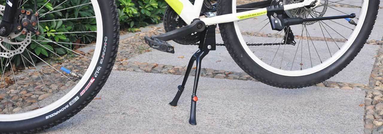 double leg bike kickstand