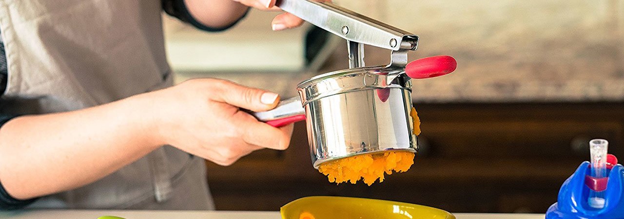 Nylon Potato Masher Ricer Press Blender Sweet Potato Crusher for Non-Stick  Cookware With Heat Resistant Stay Cool Stainless Steel Handle Good Grips