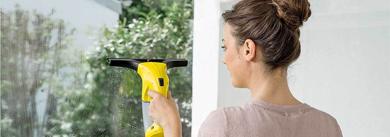 Window Vacuum, Cordless Window Vacuum Cleaner for Tiles