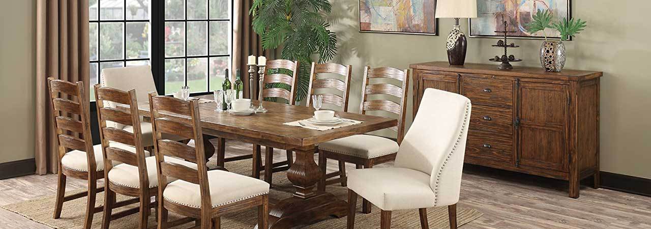 5 Best Rustic Dining Tables Sept 2018 Bestreviews