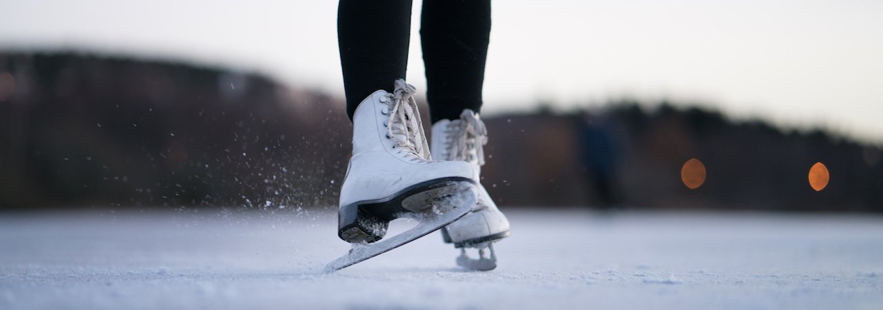 american athletic shoe women's tricot lined ice skates