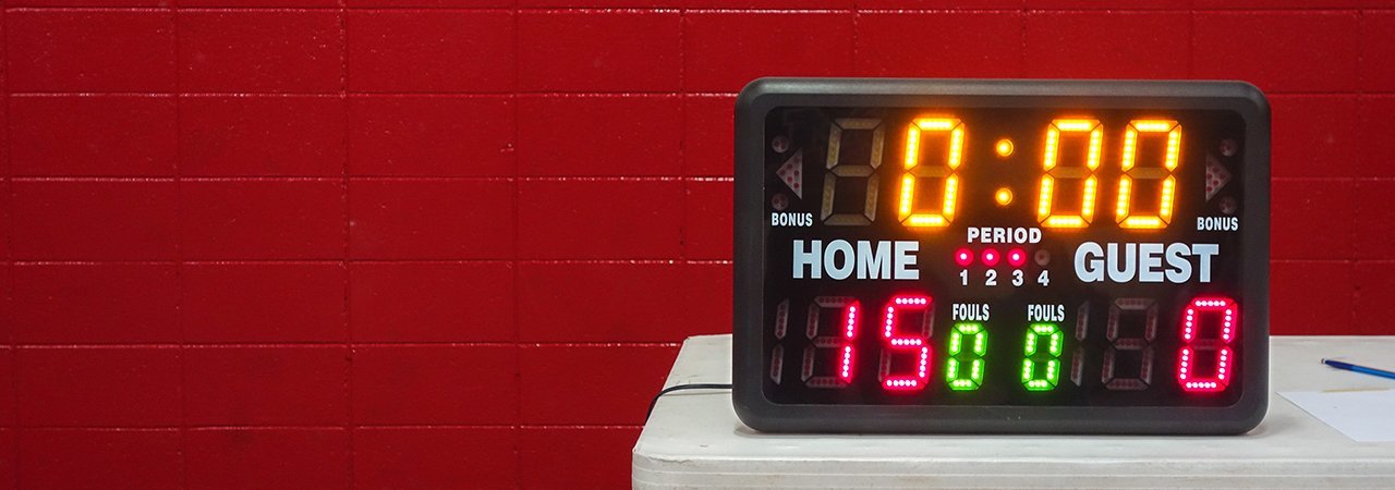 Sports Timer Clock  Purchase a Rechargeable Battery Operated Multi-Sport  Scoreboard & Timer at Trigon Sports