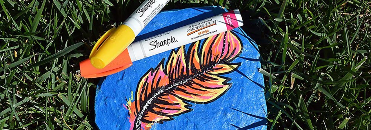 Sharpe Oil-Based Paint Markers, Fine Point, Pack of 4 - Ice Colors 