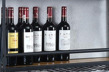 Wall-Mounted Wine Racks
