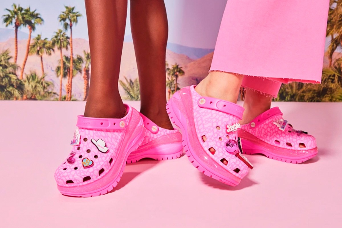 The Barbie x Crocs collab has arrived just in time