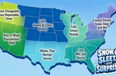 Farmers' Almanac predicts ‘snow, sleet and surprises’ for winter 2026