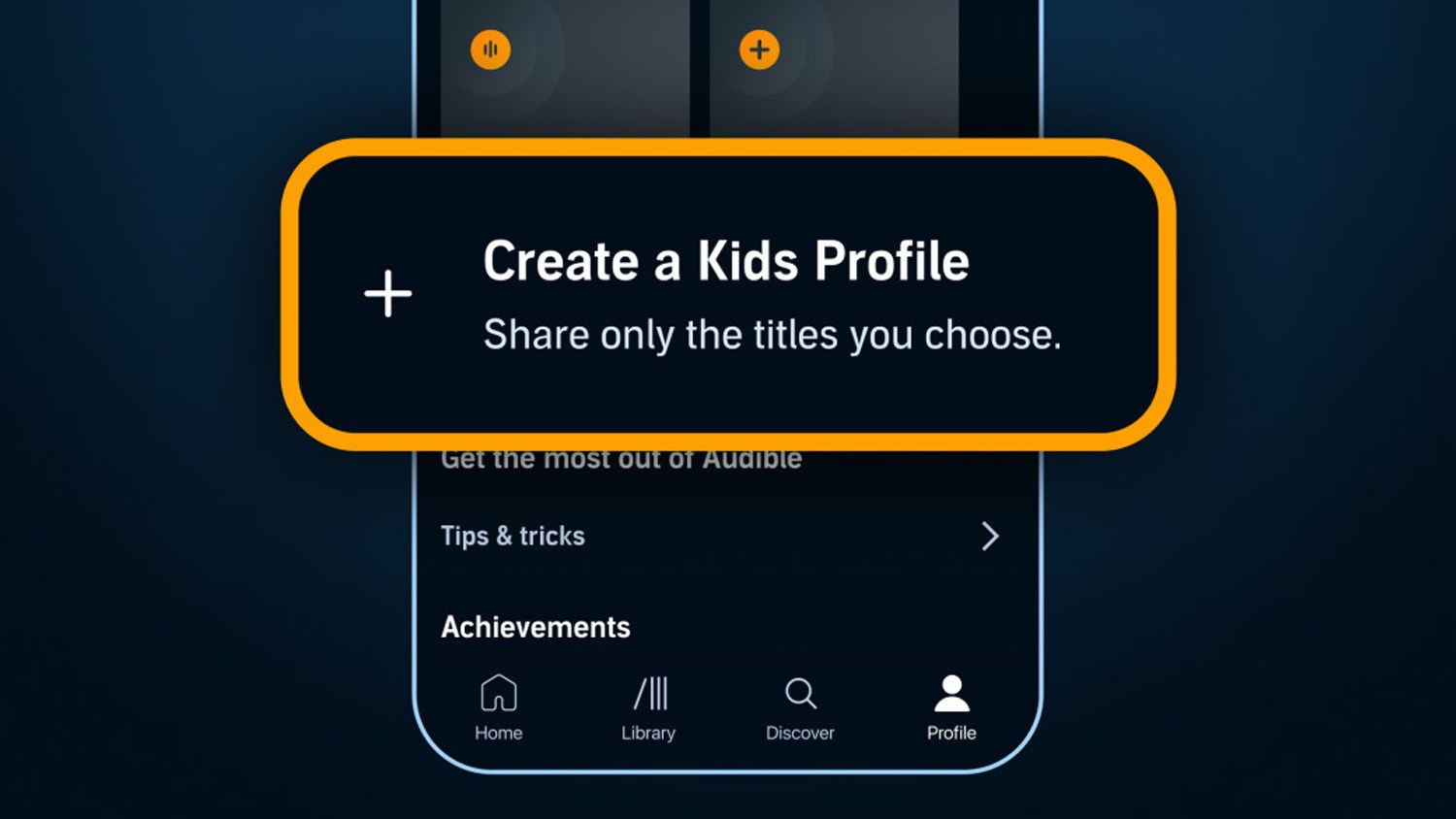 how to add kids profile to amazon music