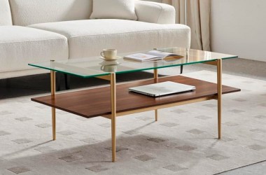 Amazon’s $150 version of West Elm’s $500 midcentury coffee table is selling fast