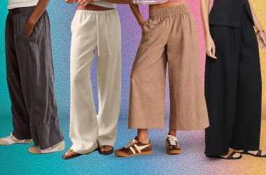 Flowy linen pants are trending so embrace your inner ‘coastal grandma’
