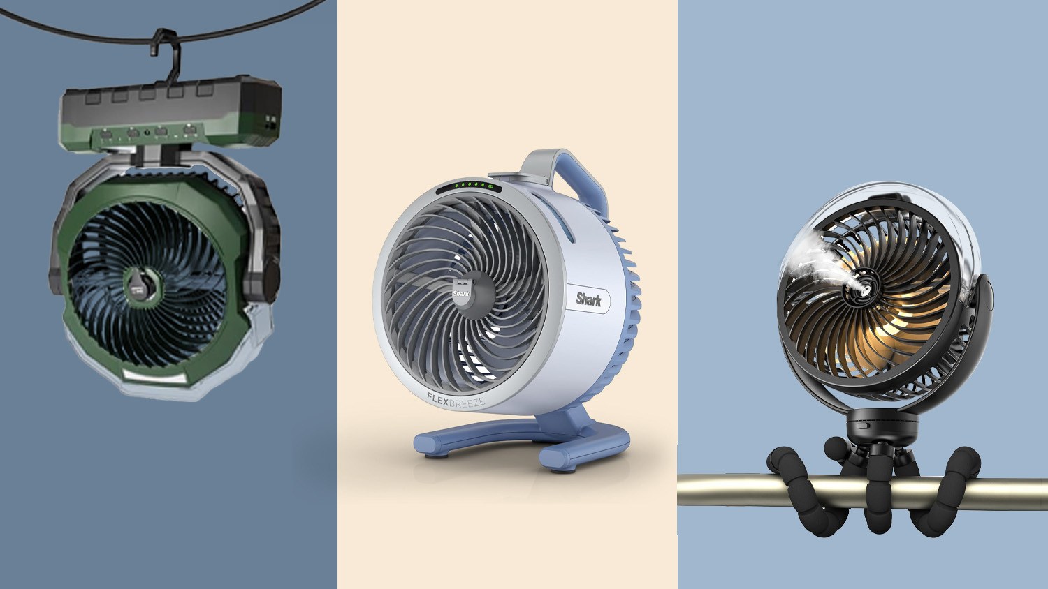 Misting fans make the summer heat more bearable — and these are on sale
