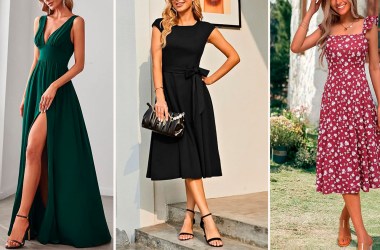 Amazon has a ton of dresses perfect for a summer wedding
