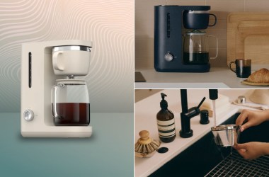 Caraway’s first-ever coffeemaker has a 100% plastic-free brew path
