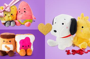 These ‘Better Together’ plush pairs are perfect Valentine’s gifts
