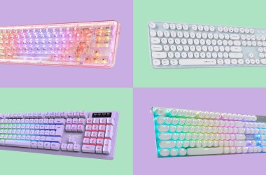 Keyboards and keyboard covers that make typing with long nails a breeze 