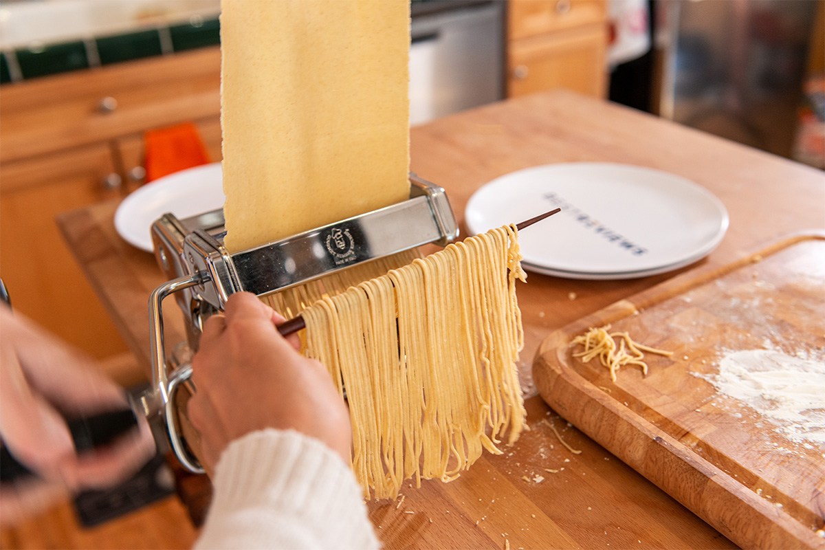 Utilizing my Hamilton Beach Pasta Maker to create Lasagna Pasta 