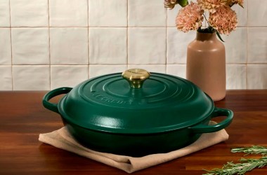 Le Creuset’s first new color of 2026 is dark and dreamy