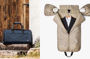 This 2-in-1 carry-on bag was made for wedding season