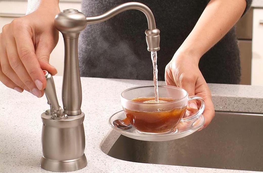 kitchen sink instant hot water dispensers