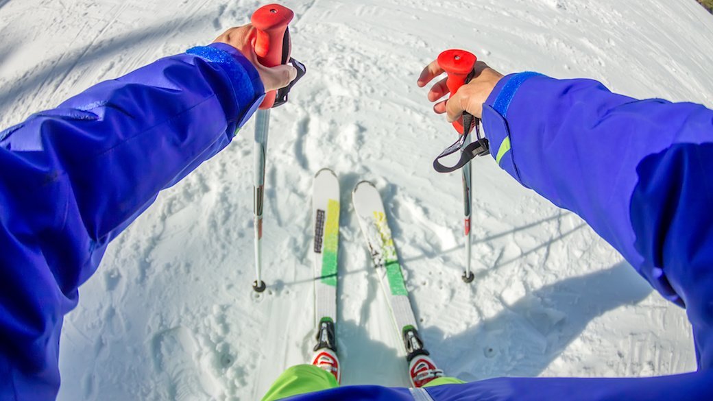 ski poles use
